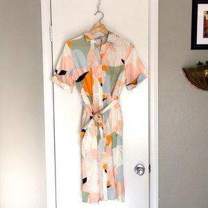 Ava Button Down Dress - Love, Bonito